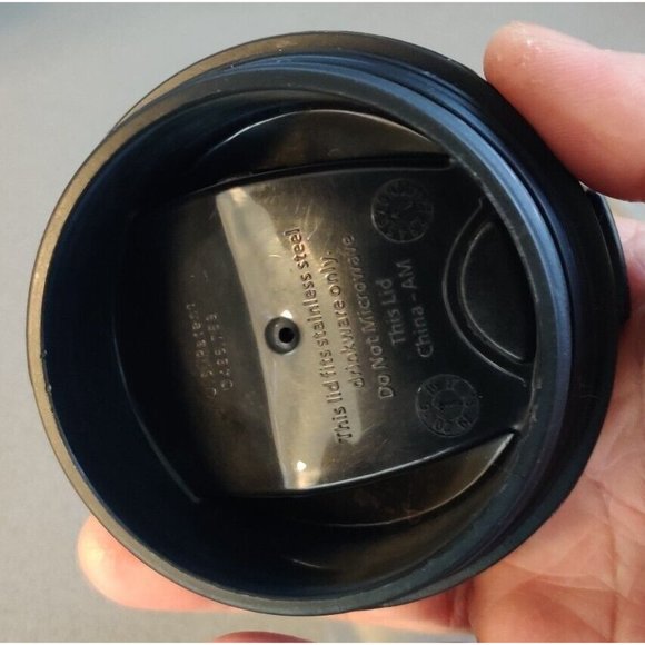 2011 Starbucks Stainless Silver 16oz Travel Tumbler Mug Thermos Coffee Beverage - Picture 9 of 12